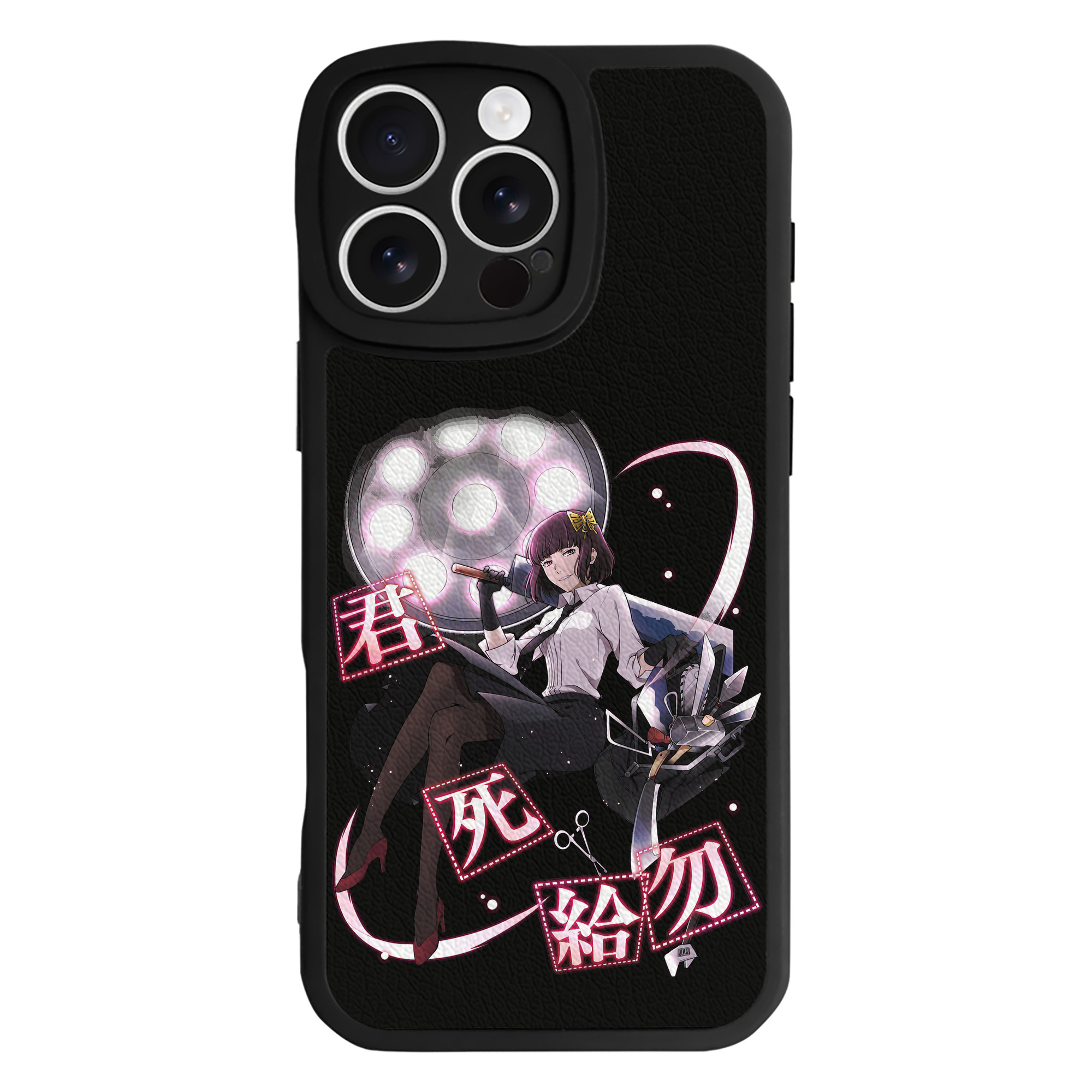 （画像用） 文豪ストレイドッグス Bungo Stray Dogs 【iPhone 16シリーズ対応】シリコンスマホケース（レザー調） 材質：シリコン